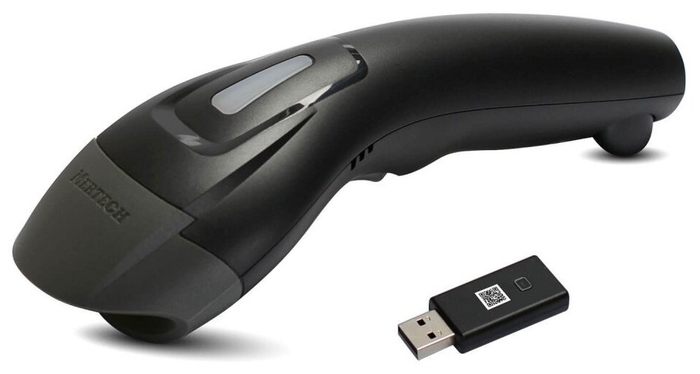 Беспроводной сканер штрих-кода Mertech CL-610 BLE Dongle P2D USB Black