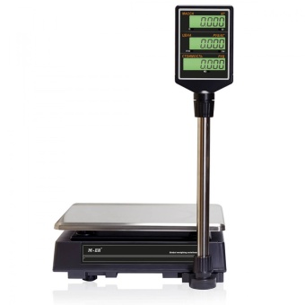 Торговые настольные весы M-ER 327 ACP-15.2 "Ceed" LCD Черные
