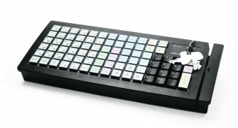 Программируемая клавиатура Posiflex KB-6600U-B c ридером 