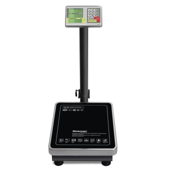 Торговые напольные весы M-ER 335 ACP-300.50 "TURTLE" с расчетом стоимости товара LCD